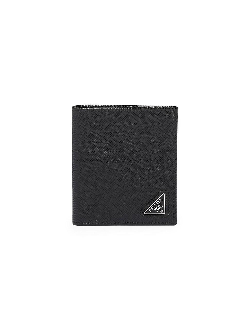 Mens Saffiano Leather Wallet Product Image