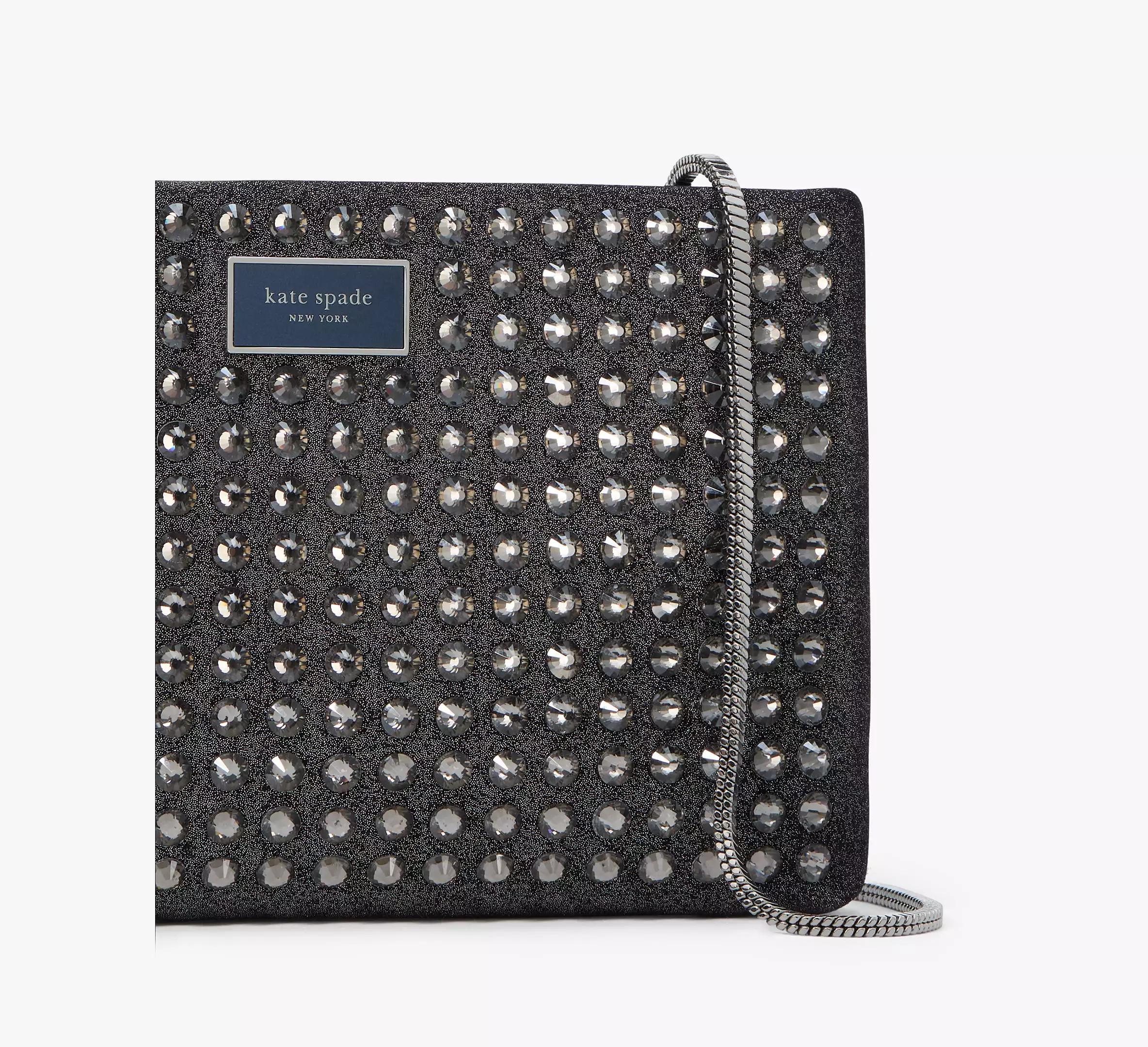 Nova Crystal Embellished Clutch Product Image