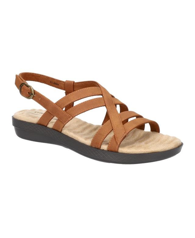 Easy Street Lobo Womens Strappy Slingback Sandals Product Image