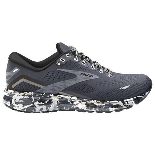 Brooks Mens Ghost 15 - Shoes Ebony/Black/Oyster Product Image