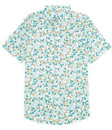 Southern Tide Intercoastal Marg Madness Performance Stretch Short Sleeve Shirt Product Image