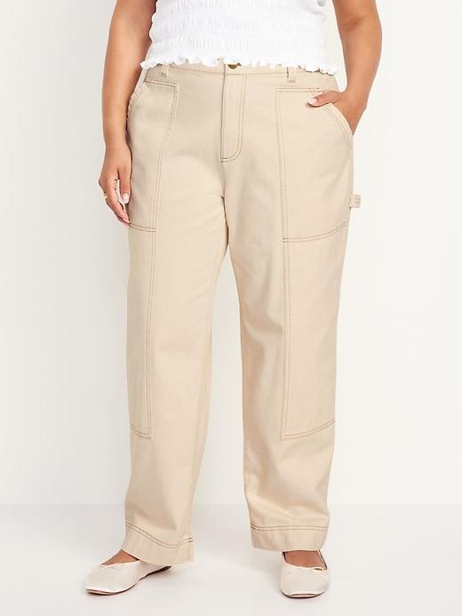 High-Waisted Utility Pants Product Image