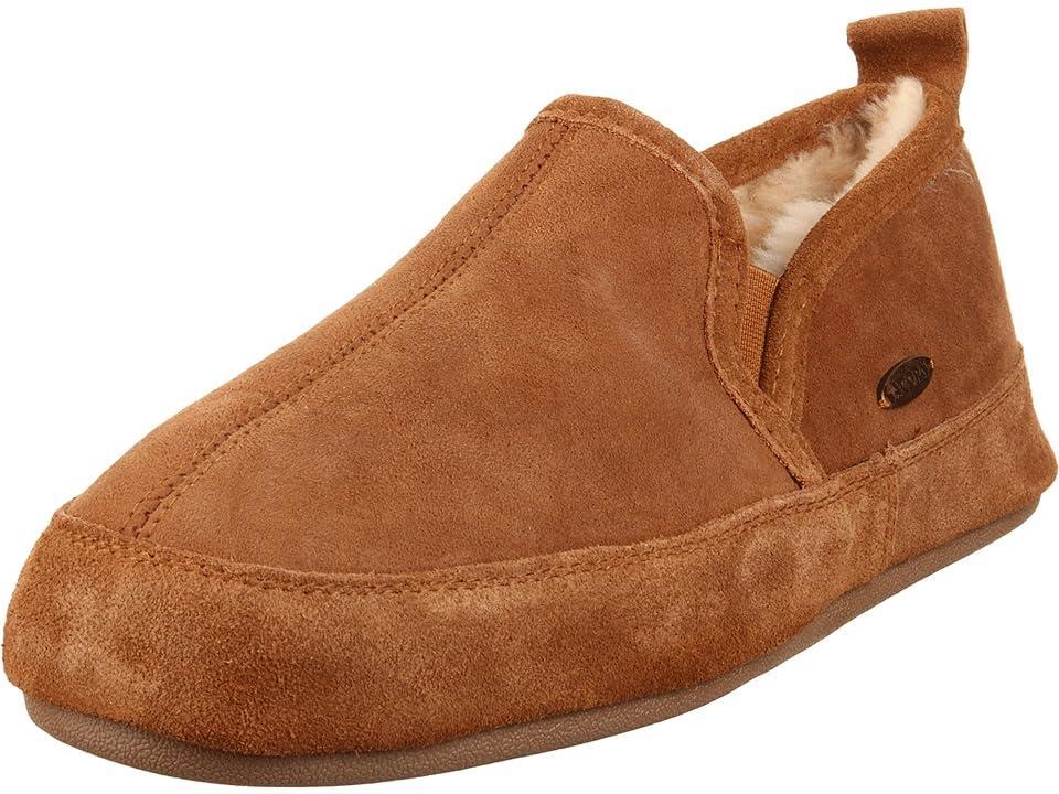 Acorn Mens Romeo Genuine Leather Slip On Slippers Product Image