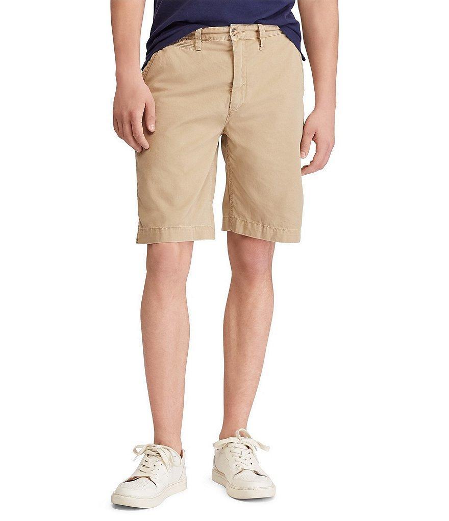 Polo Ralph Lauren Relaxed Fit Twill 10#double; Inseam Surplus Shorts Product Image