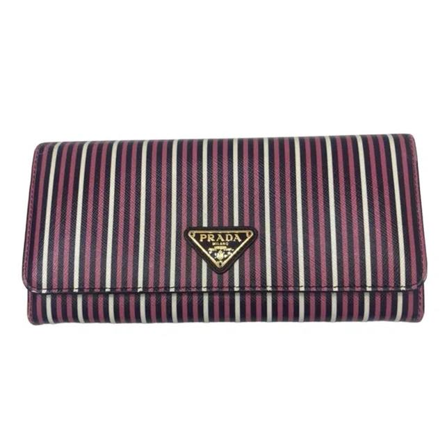 Saffiano Multicolour Leather Wallet  () Product Image