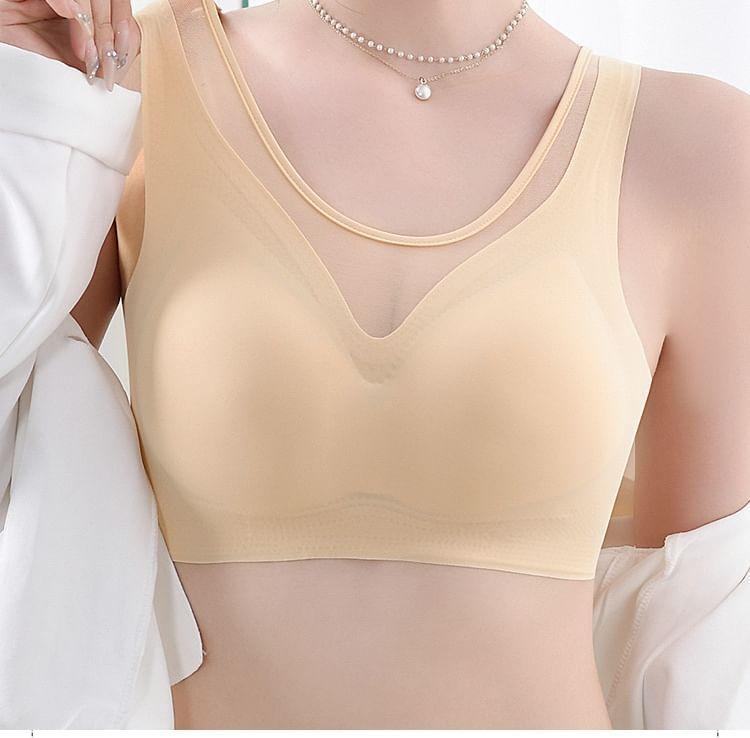 Plain Seamless Bra Product Image