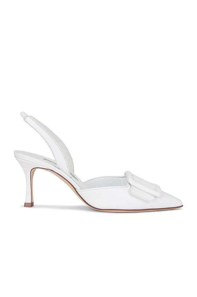 Manolo Blahnik Maysli 70 Nappa Slingback Product Image