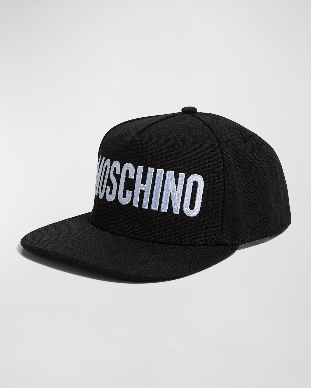 Mens Flat Brim Logo Baseball Hat Product Image