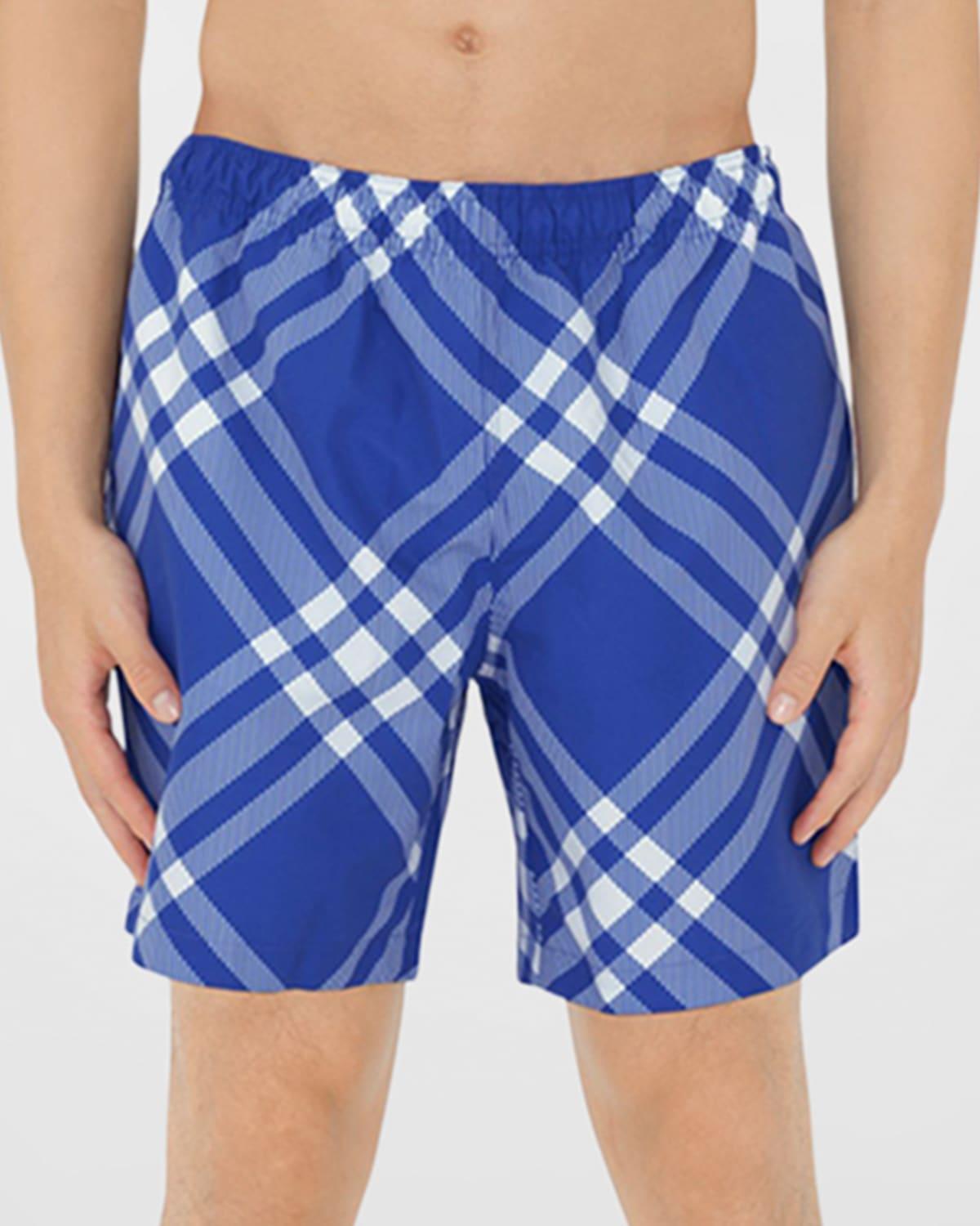 burberry Check Swim Trunks Product Image