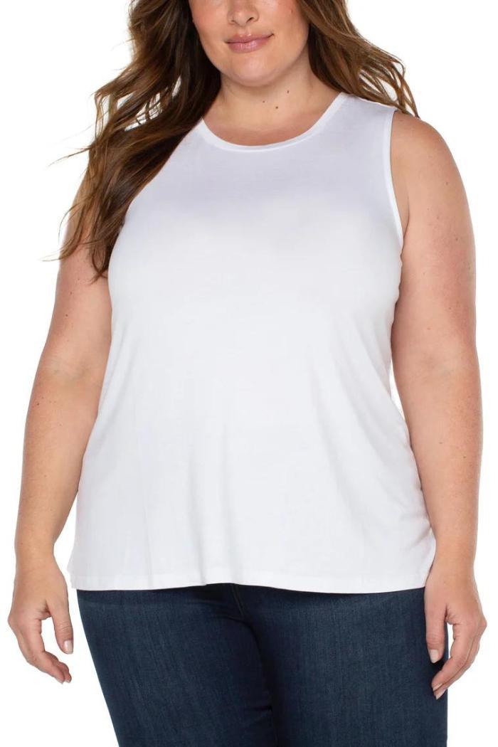 Sleeveless Scoop Neck Tank Product Image