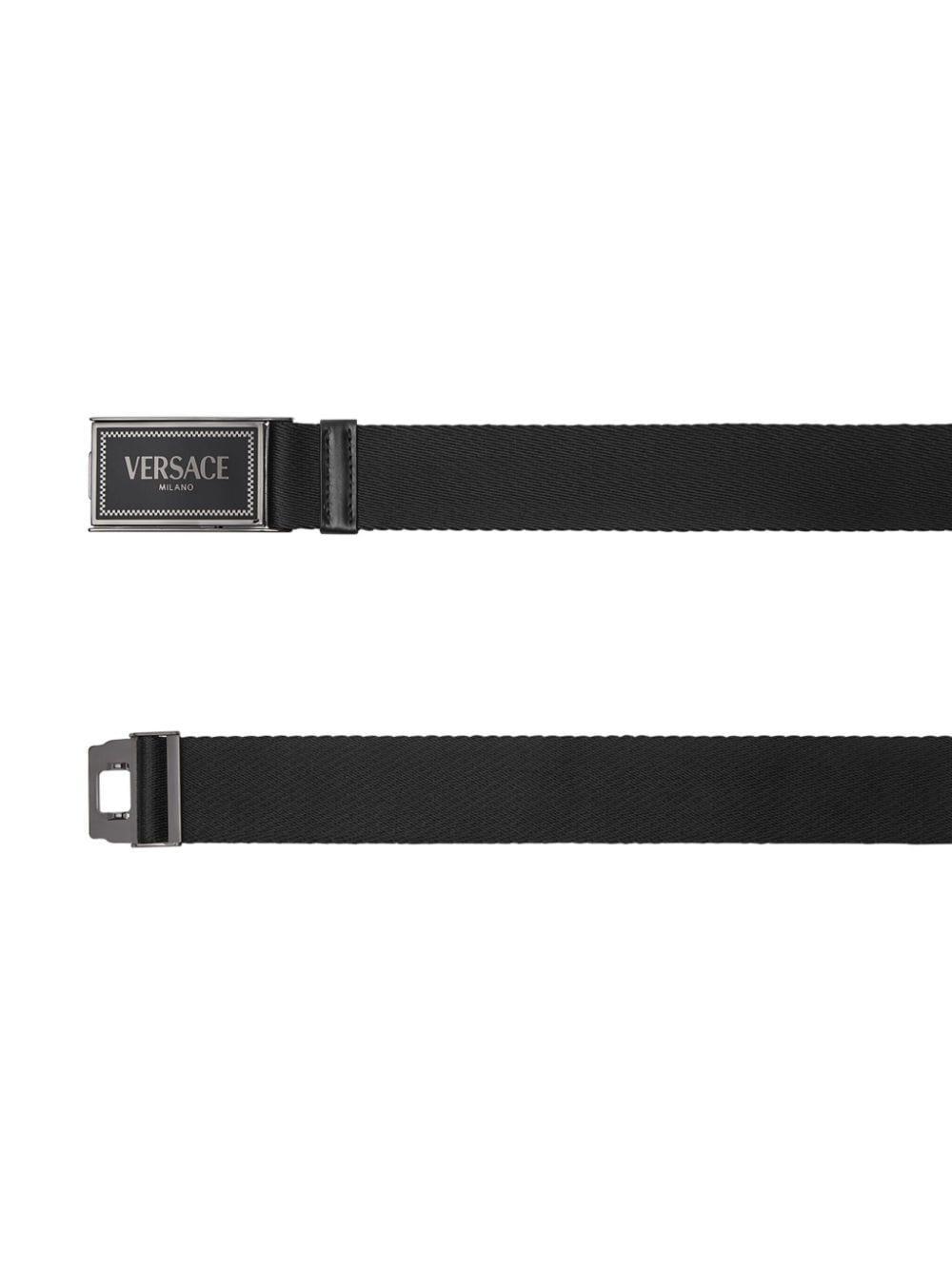 Logo Buckle Belt In Black Product Image