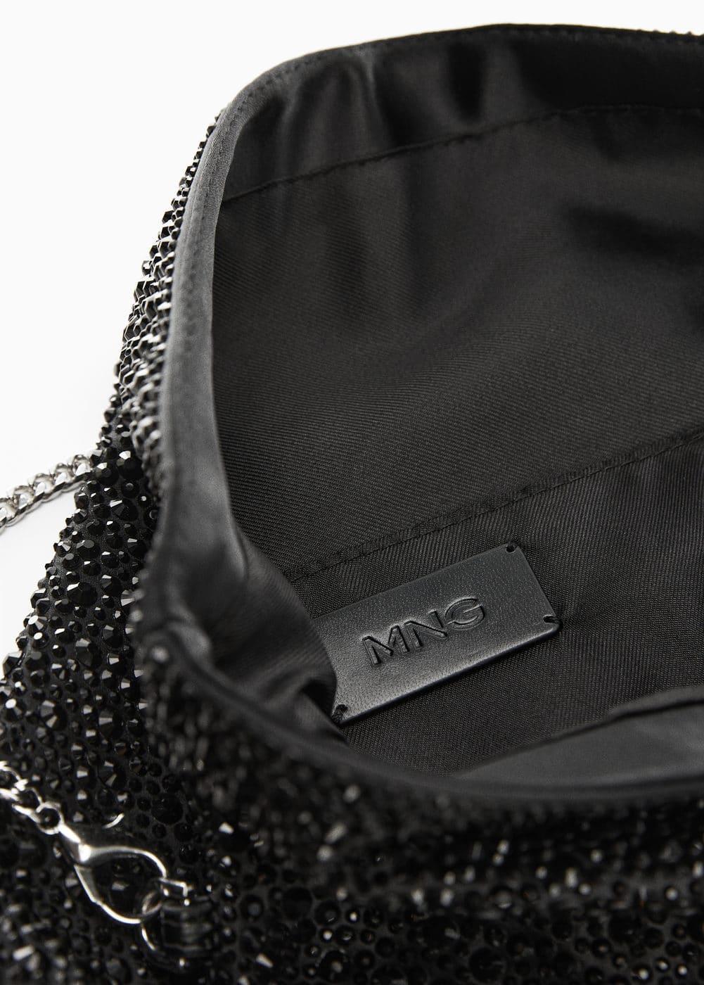 MANGO - Chain bag with crystals - One size - Women Product Image