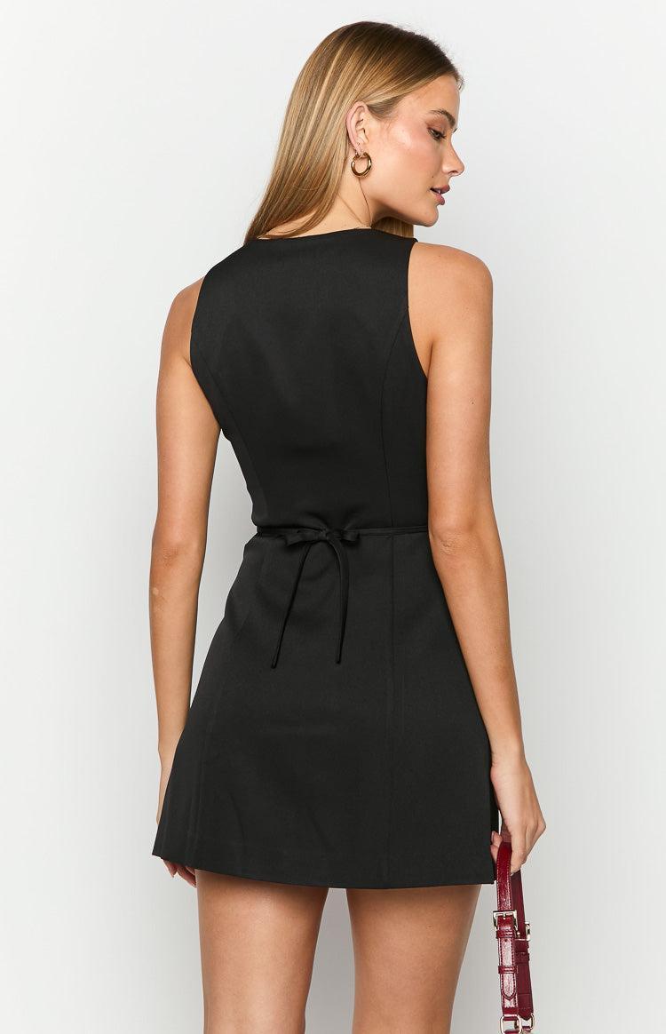 Jenny Black Mini Dress Product Image