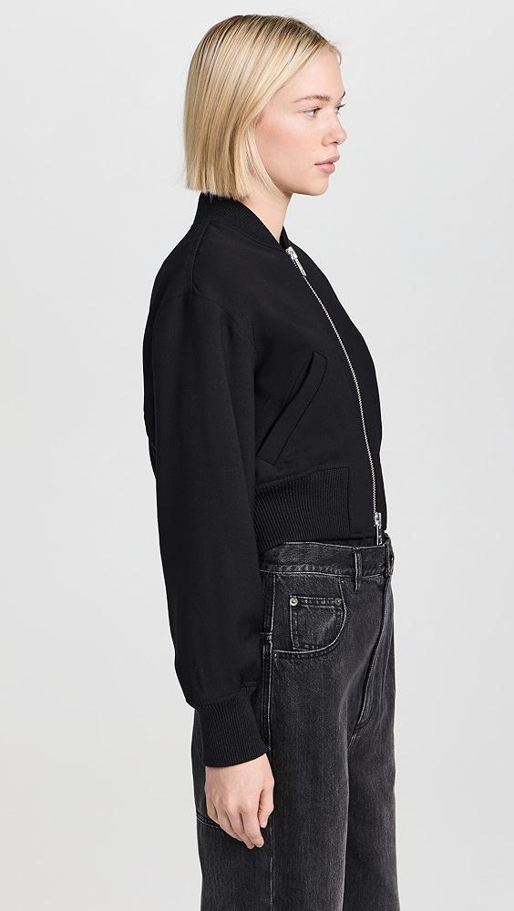 AMI Zipped Bomber Jacket | Shopbop Product Image