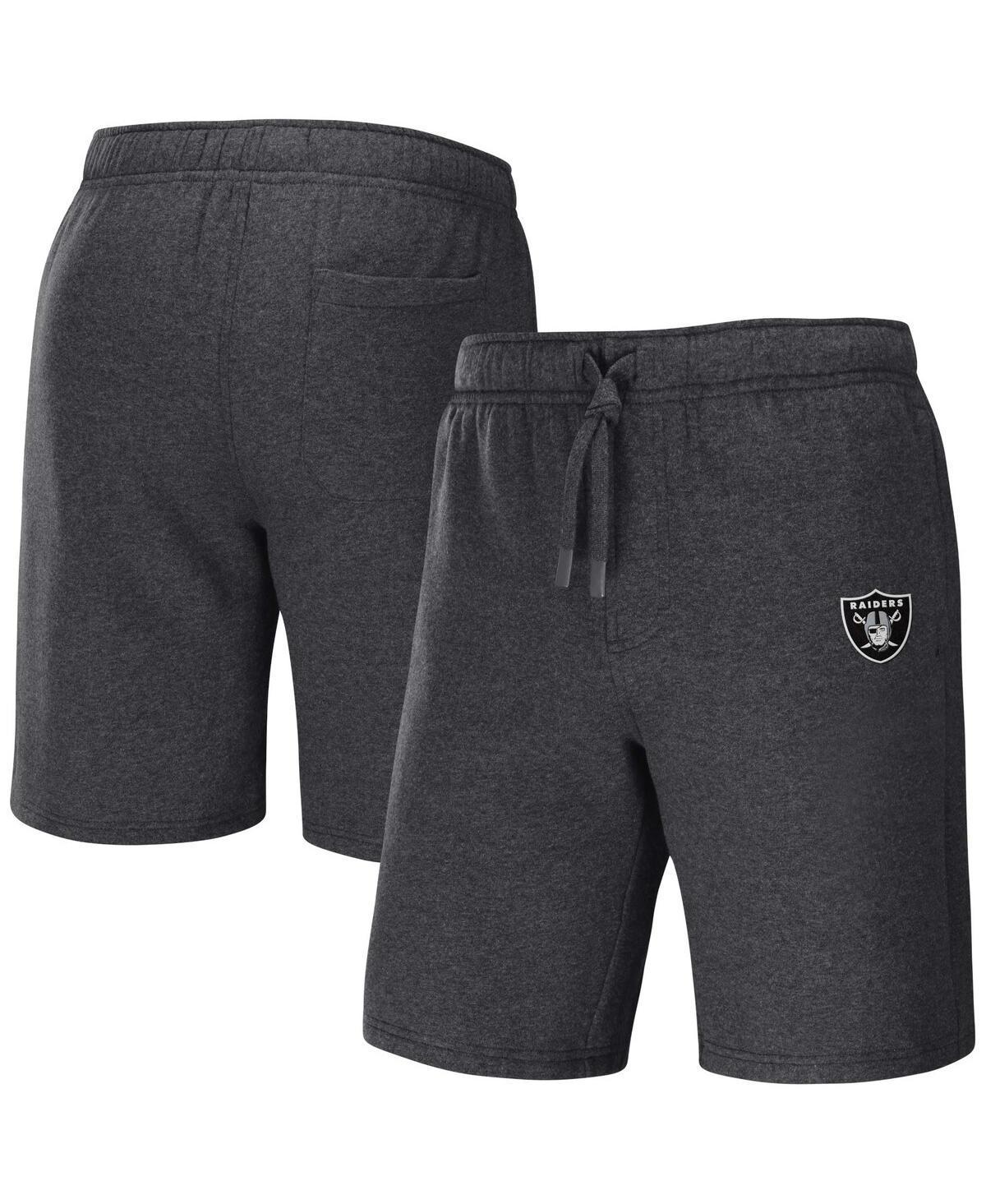 Mens NFL x Darius Rucker Collection by Fanatics Heather Charcoal Green Bay Packers Logo Shorts Product Image