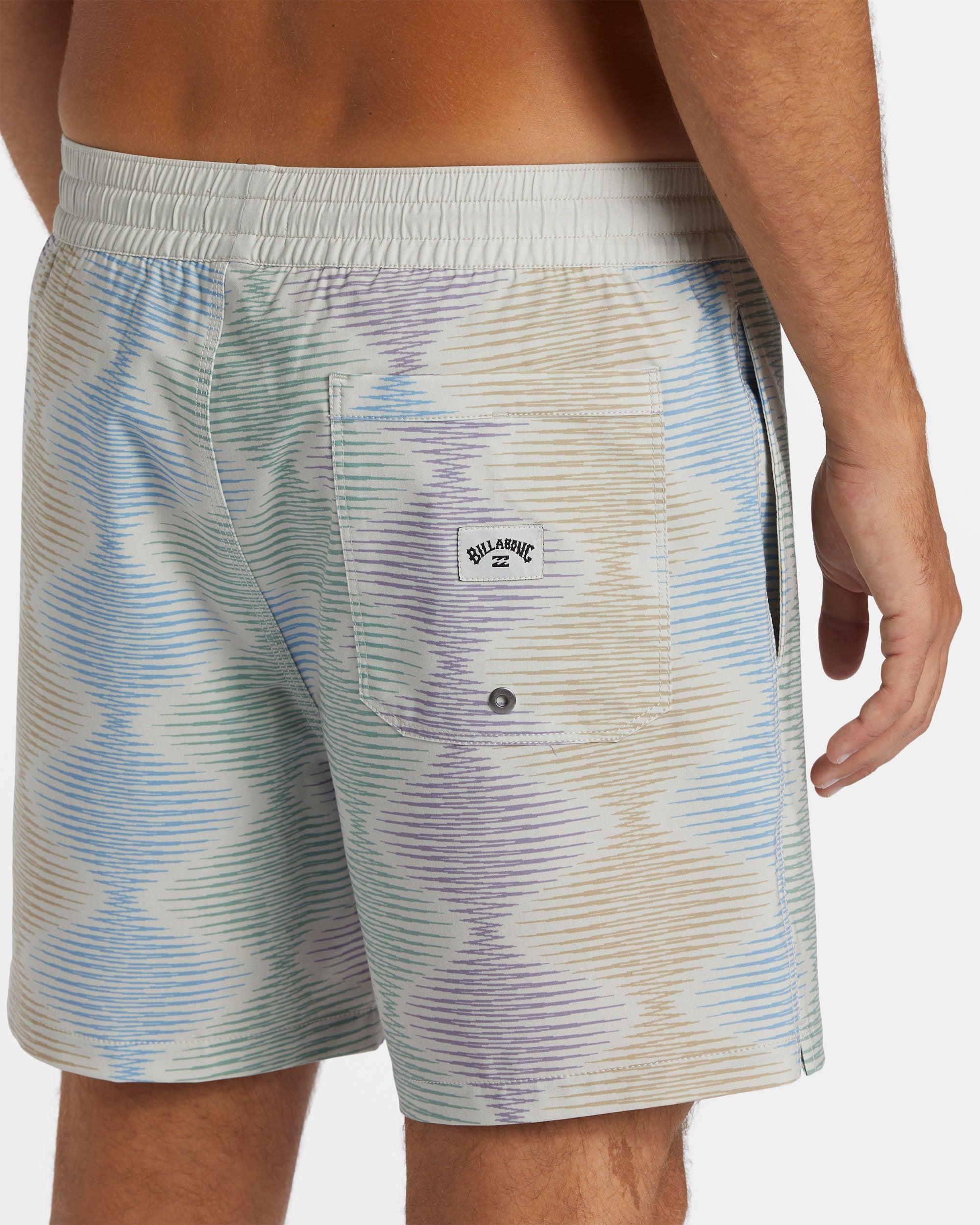 Good Times Layback 16" Swim Trunks - Fog Male Product Image