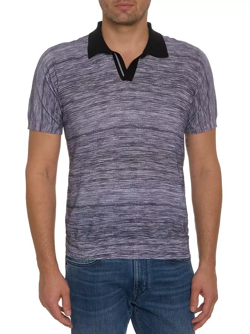 The Static Abstract Polo Shirt product image