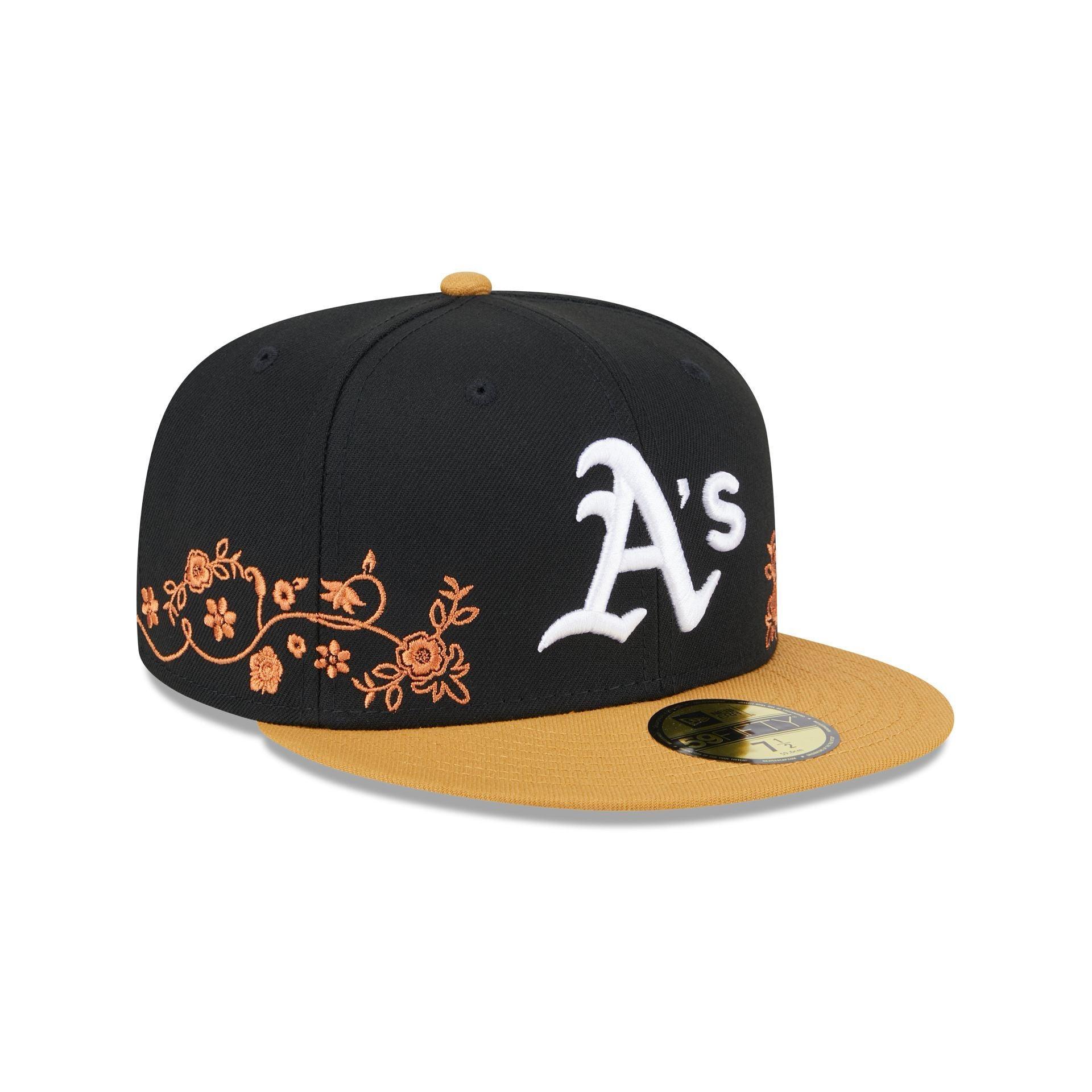 Oakland Athletics Floral Vine 59FIFTY Fitted Hat Male Product Image