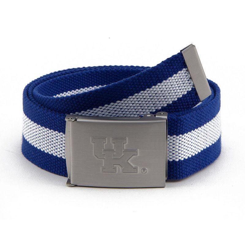 Mens Kentucky Wildcats Fabric Belt Product Image