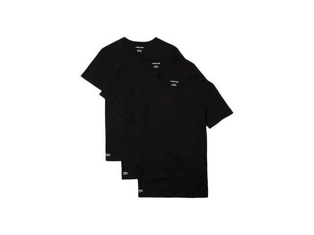 Lacoste 3-Pack Crew Neck Slim Fit Essential T-Shirt Men's Clothing Product Image