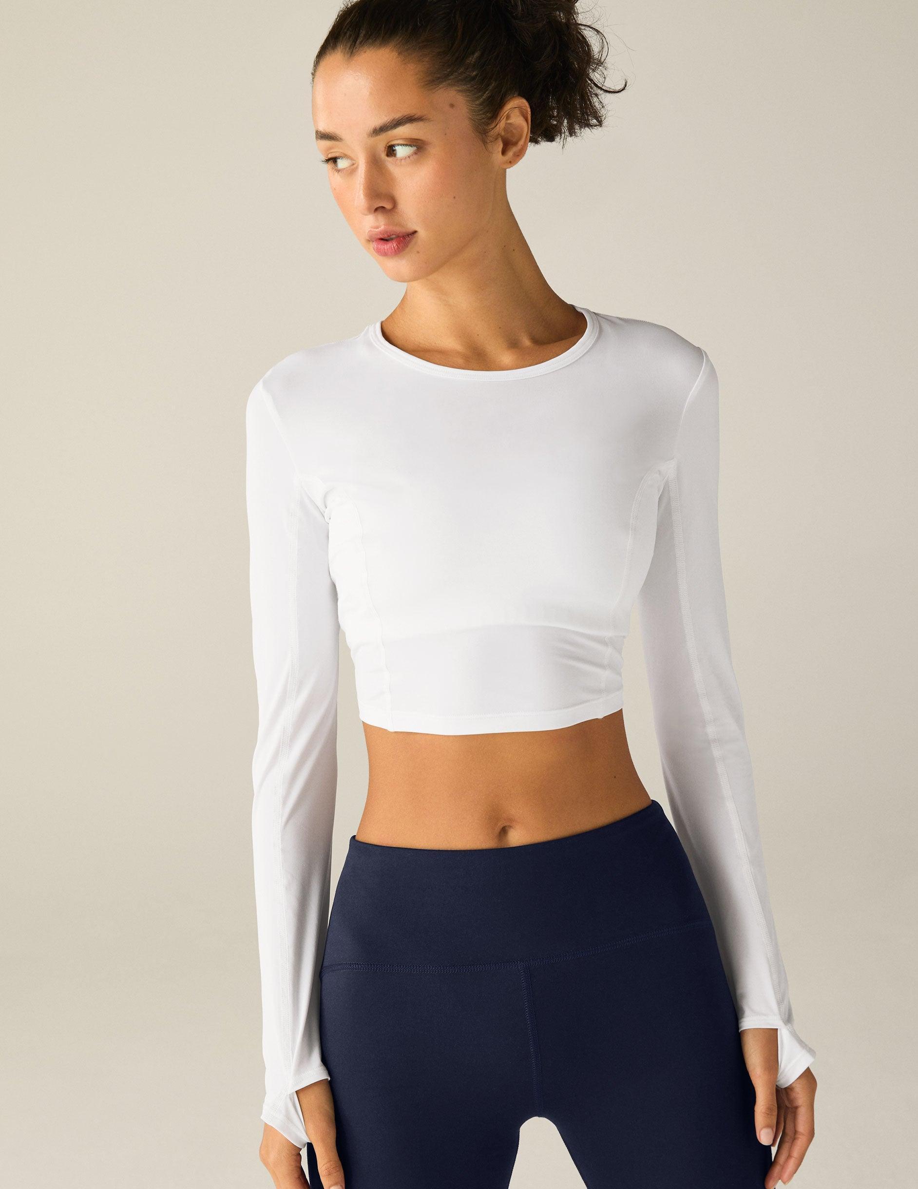 POWERBEYOND™ Lite Airshield Long Sleeve Cropped Top Product Image