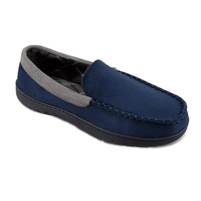 Wembley Mens Fleece Lined Moccasin Slippers Product Image