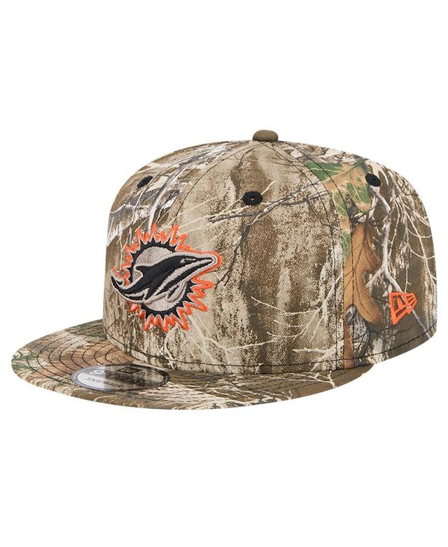 New Era Mens Realtree Camo Miami Dolphins Active 9FIFTY Snapback Hat Product Image