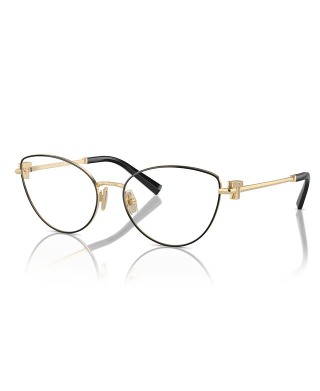 Tiffany Co. Womens Eyeglasses,F1159B - Black on Pale Gold Product Image