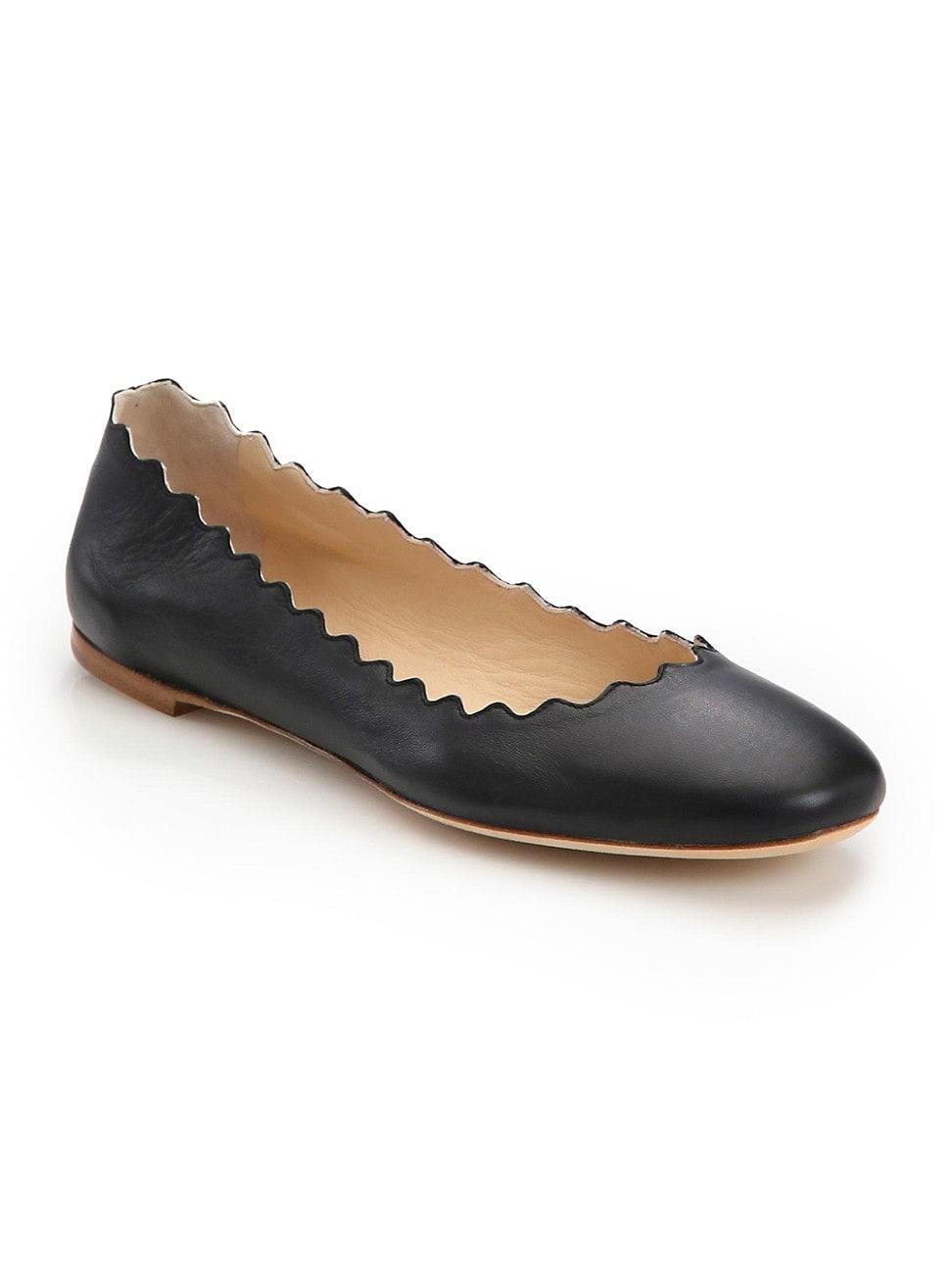 Chlo Lauren Scalloped Ballet Flat Product Image