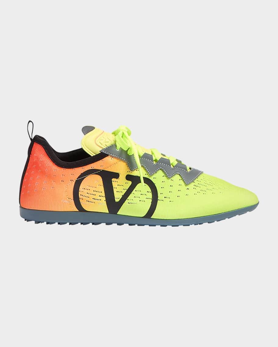 Men's VLogo Knit Runner Sneakers Product Image