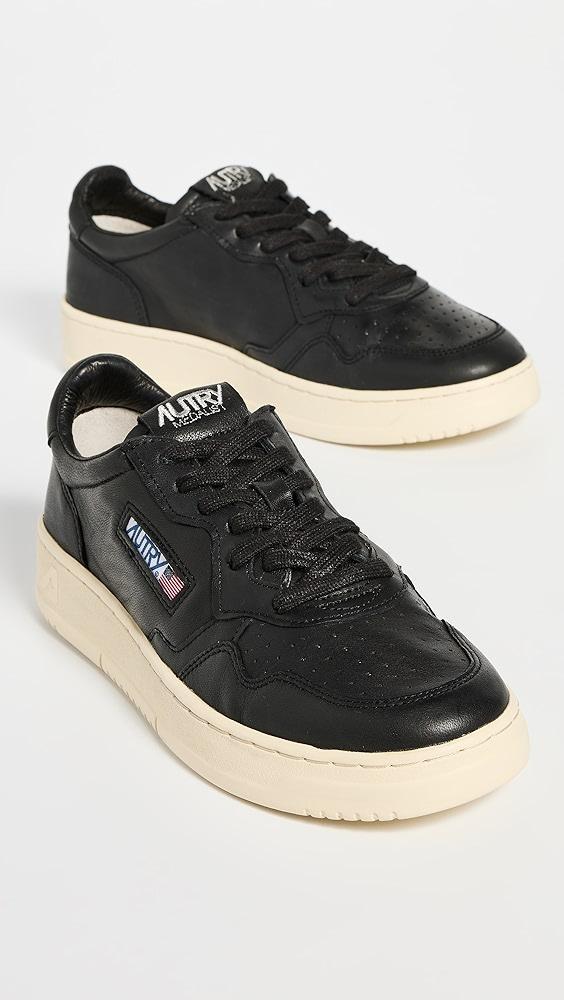 Autry Medalist Low Leather Sneakers | Shopbop Product Image