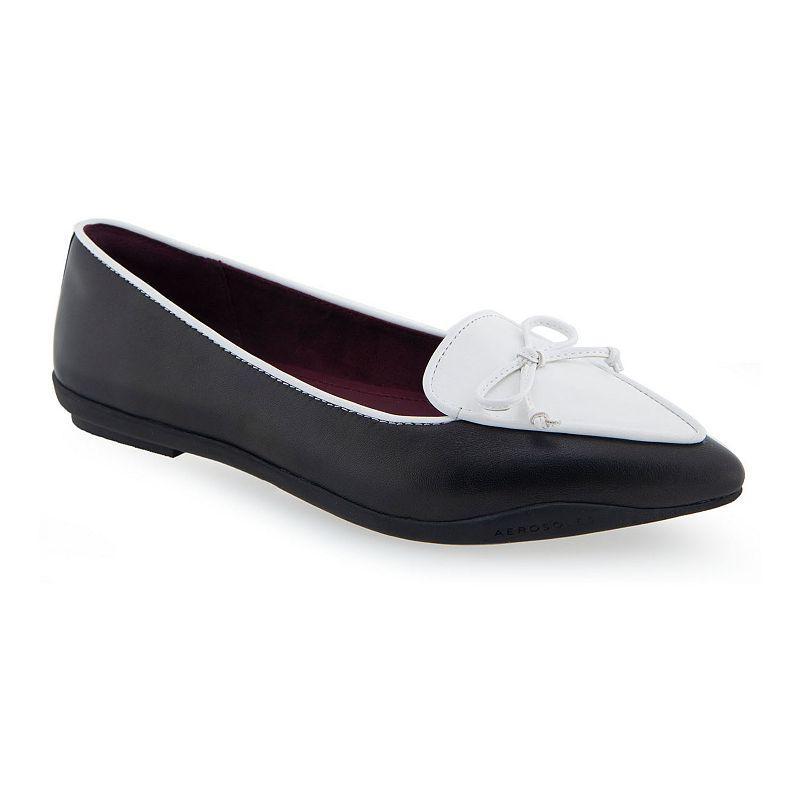 Aerosoles Doran Smoking Womens Leather Flats Product Image