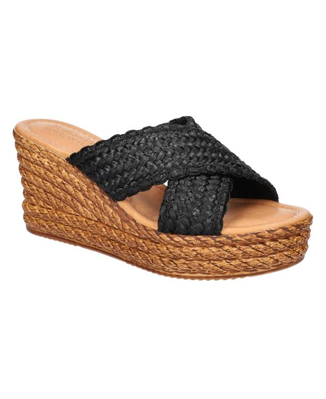 Bella Vita Womens Geo-Italy Wedge Sandals Product Image