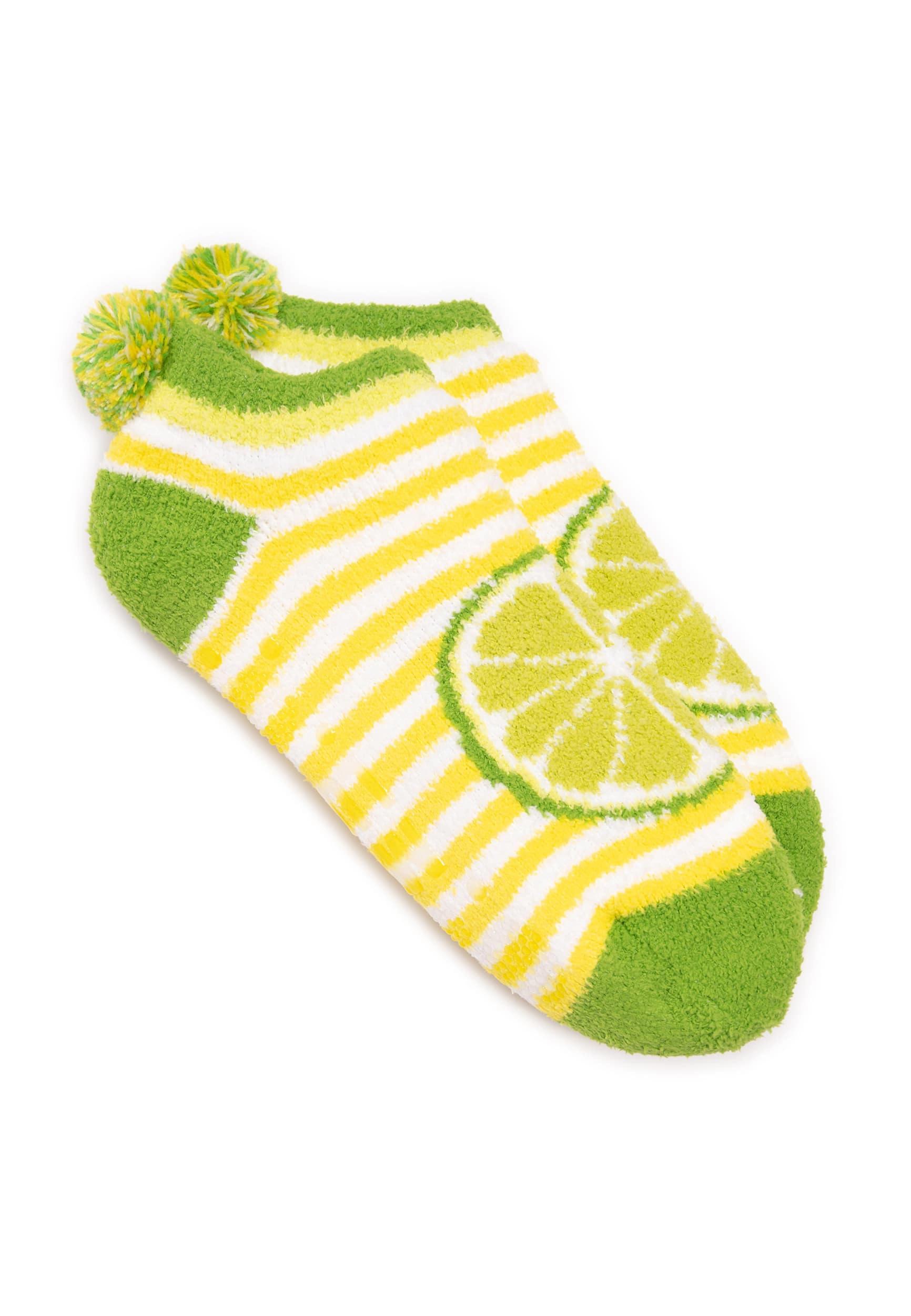 MUK LUKS Womens Cozy Footie Cabin Sock Product Image