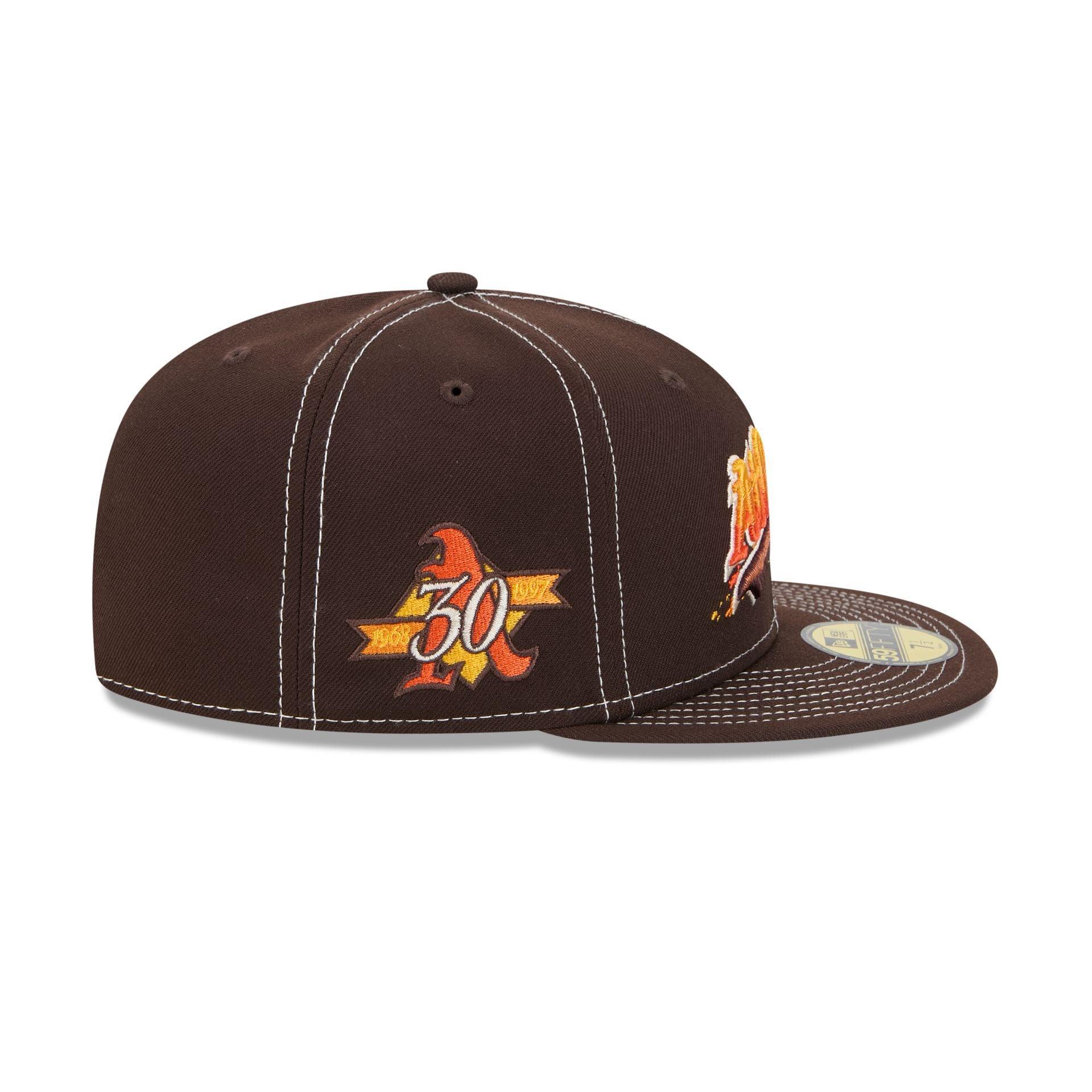 Houston Astros Vintage Herringbone 59FIFTY Fitted Hat Male Product Image