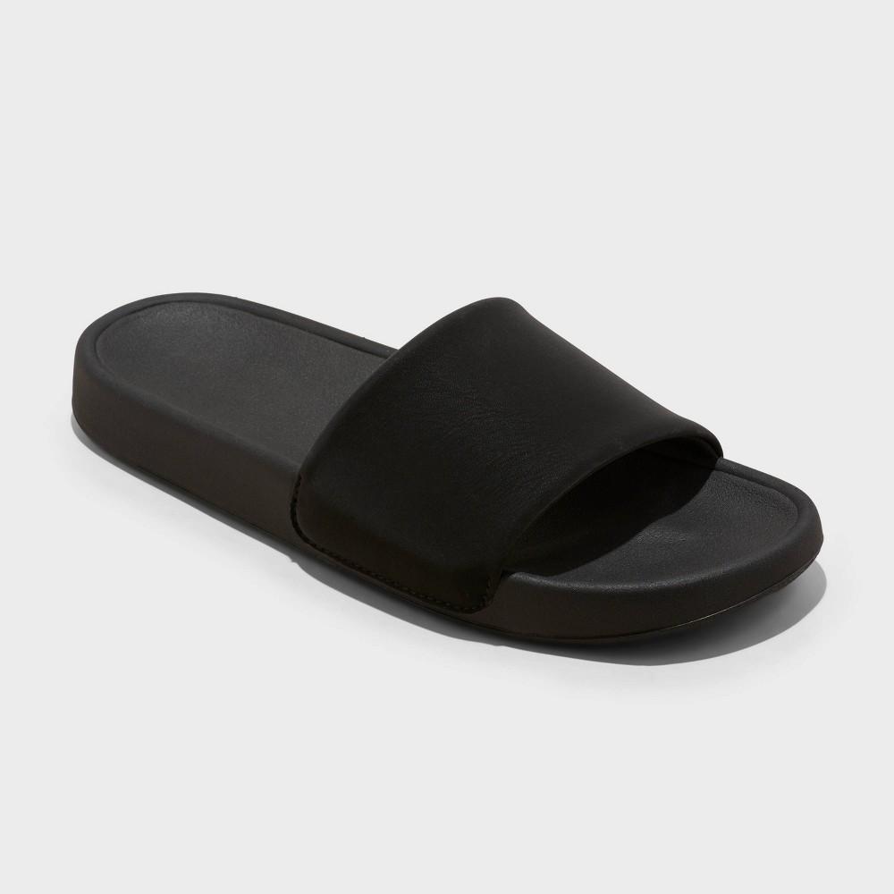 Womens Makenna Slide Sandals - All in Motion Black 10 Product Image