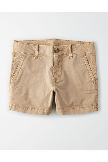 AE Khaki Midi Short Womens Product Image