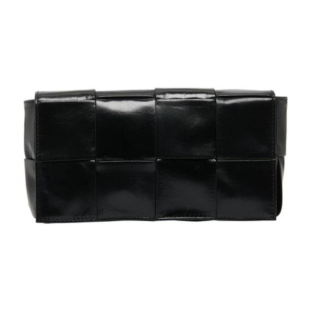 Padded Tech Cassette Belt Bag In Black Silver Product Image