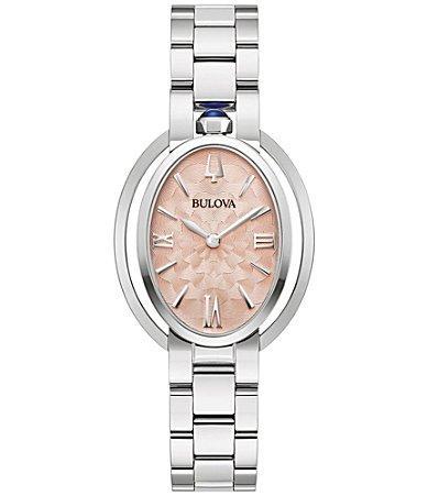 Bulova Womens Rubaiyat Stainless Steel Bracelet Watch 29mm Product Image