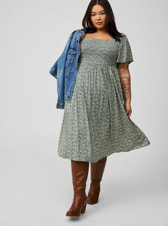 A-line Midi Dress Product Image