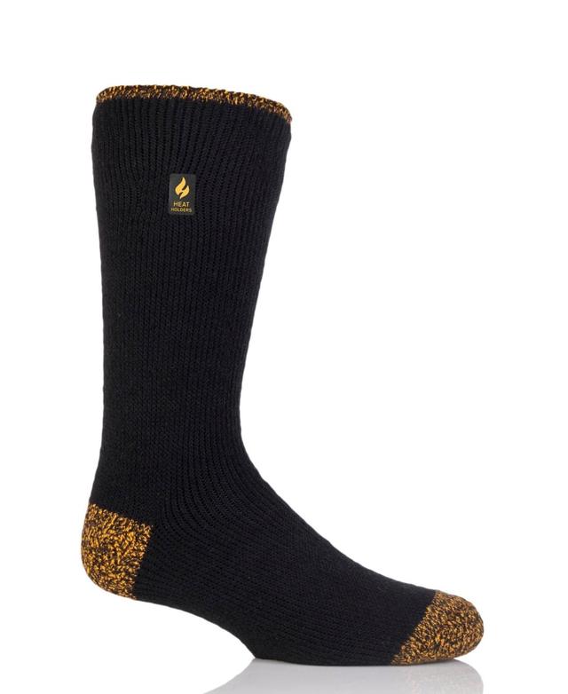 Heat Holders Mens Lite Worxx Hank Contrast Crew Sock Product Image