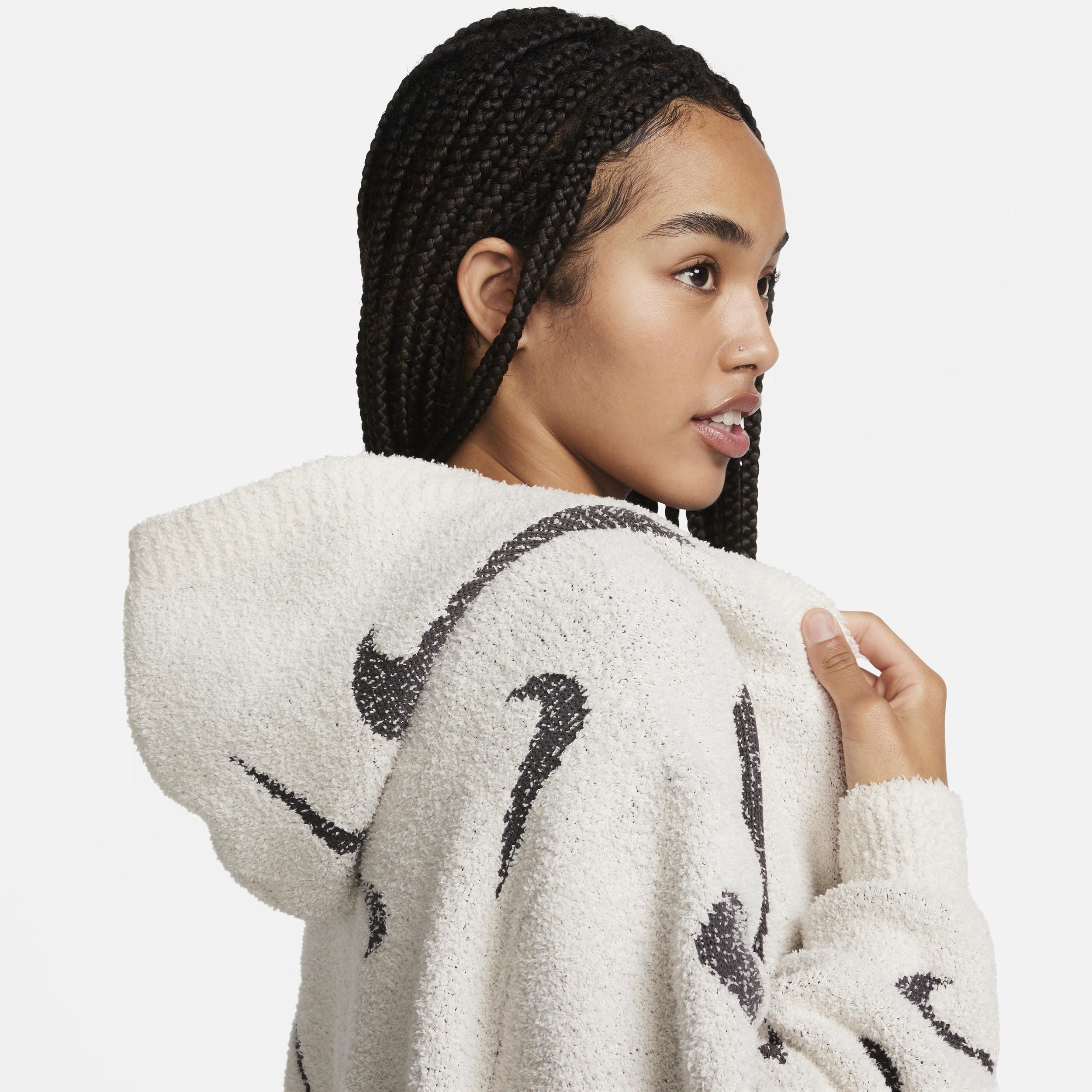 Nike Sportswear Phoenix Cozy Bouclé Women's Loose Long Knit Cardigan Product Image