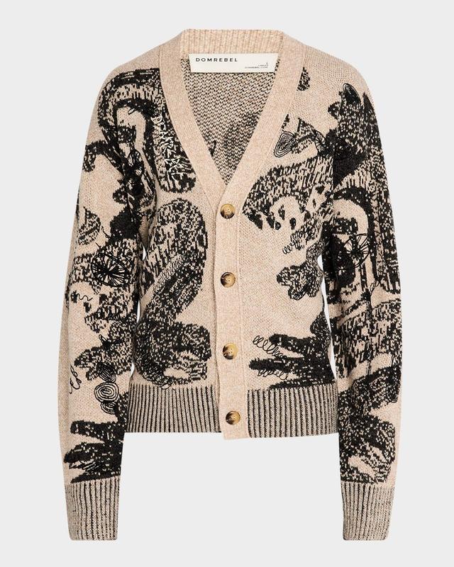 Men's Hao Jacquard Cardigan Product Image