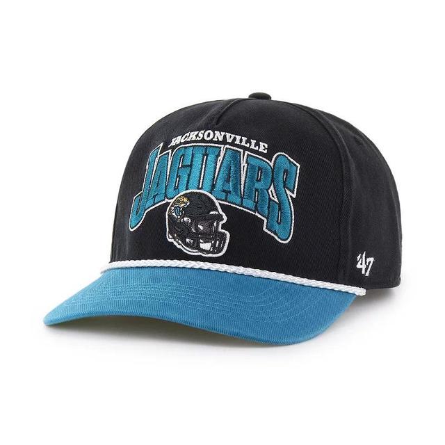 Mens 47 /Teal Jacksonville Jaguars Palermo Hitch Adjustable Hat Product Image