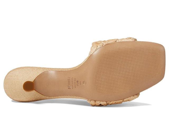 Schutz Dethalia Straw (Perola) Women's Sandals Product Image