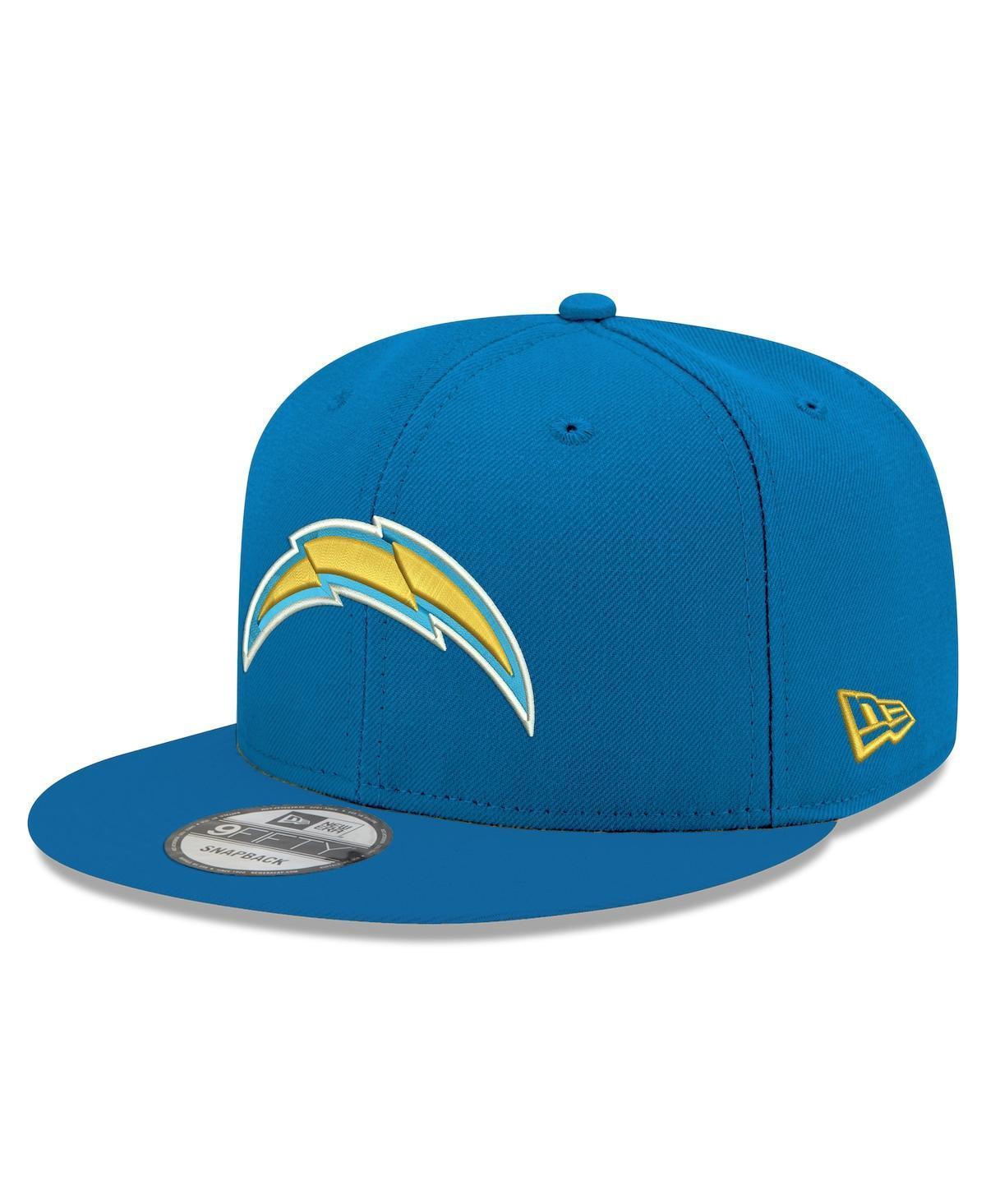 Mens New Era Los Angeles Chargers Basic 9FIFTY Adjustable Snapback Hat Product Image