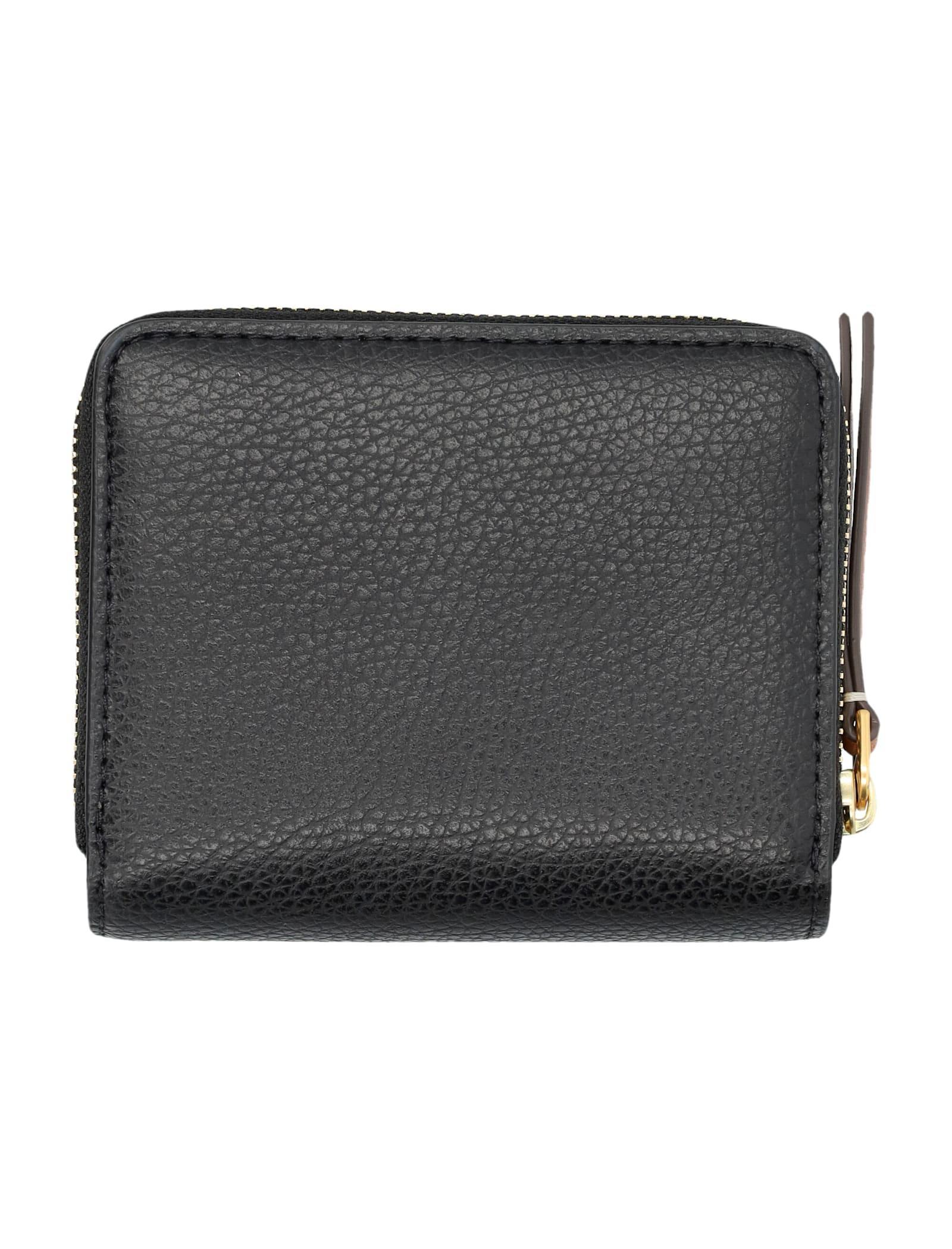 TORY BURCH Robinson Bi-fold Wallet In Black Product Image