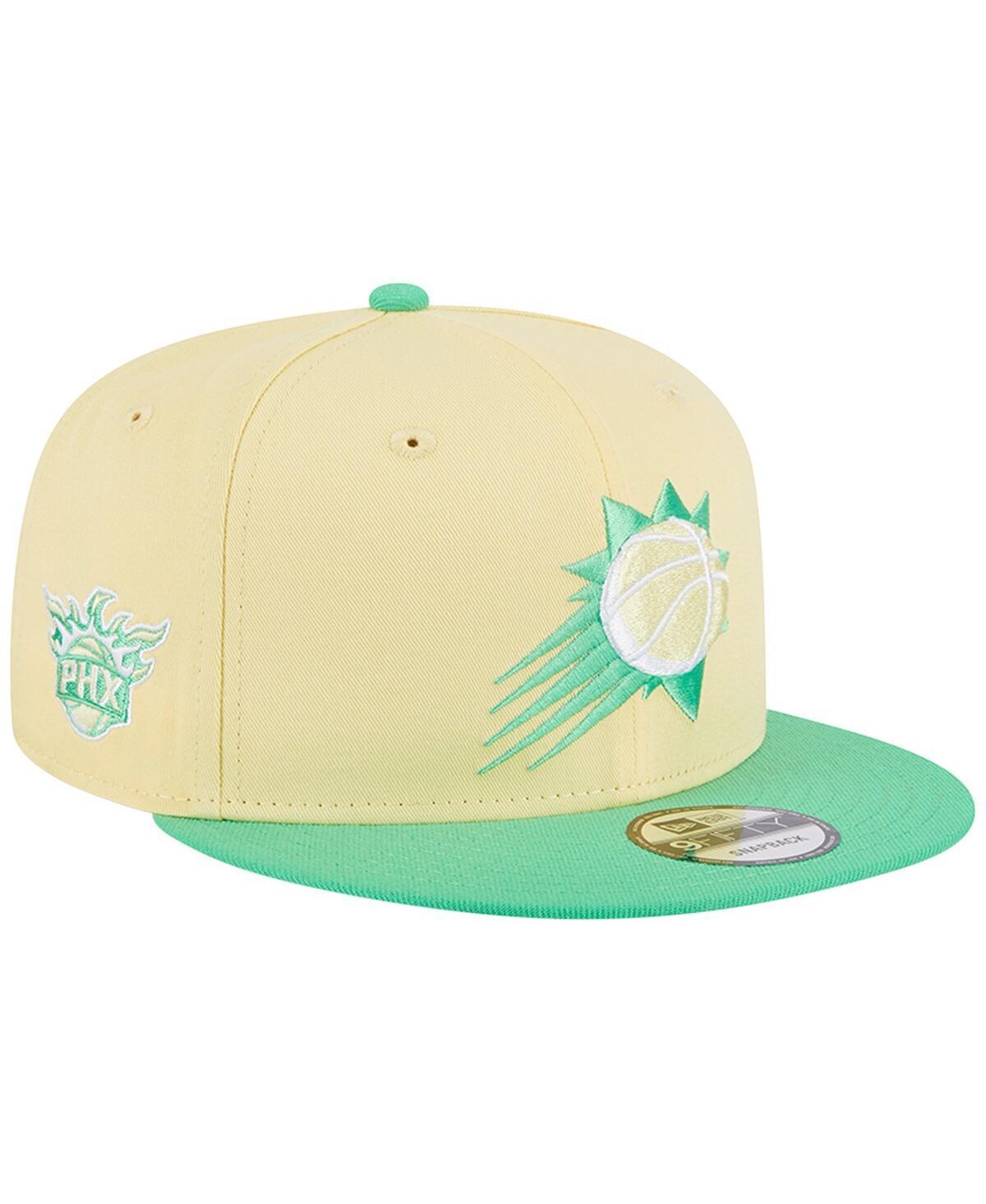 Mens New Era Yellow/Green Phoenix Suns 9FIFTY Hat Product Image