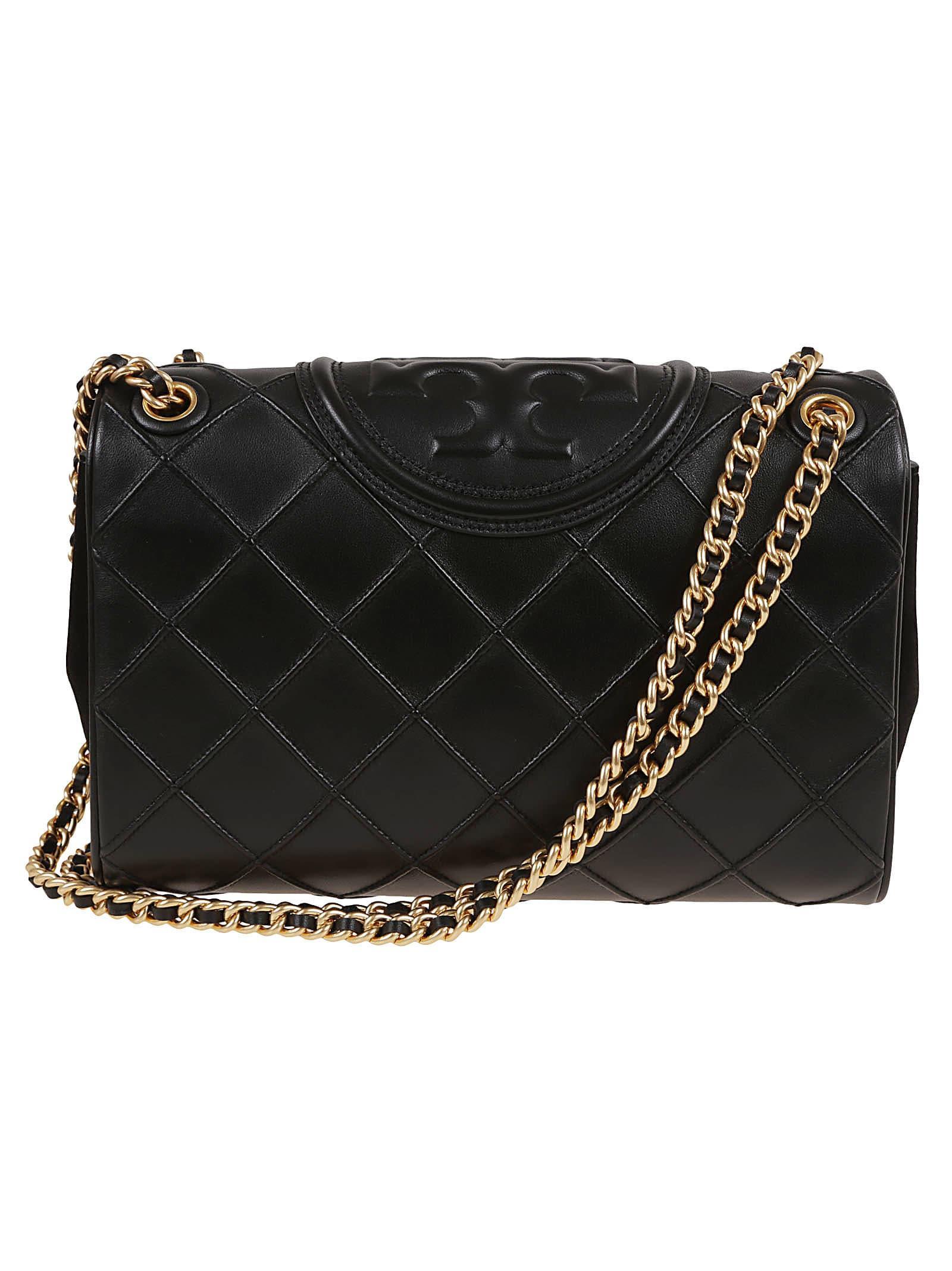 TORY BURCH Fleming Soft Convertible Shoulder Bag In Black Product Image