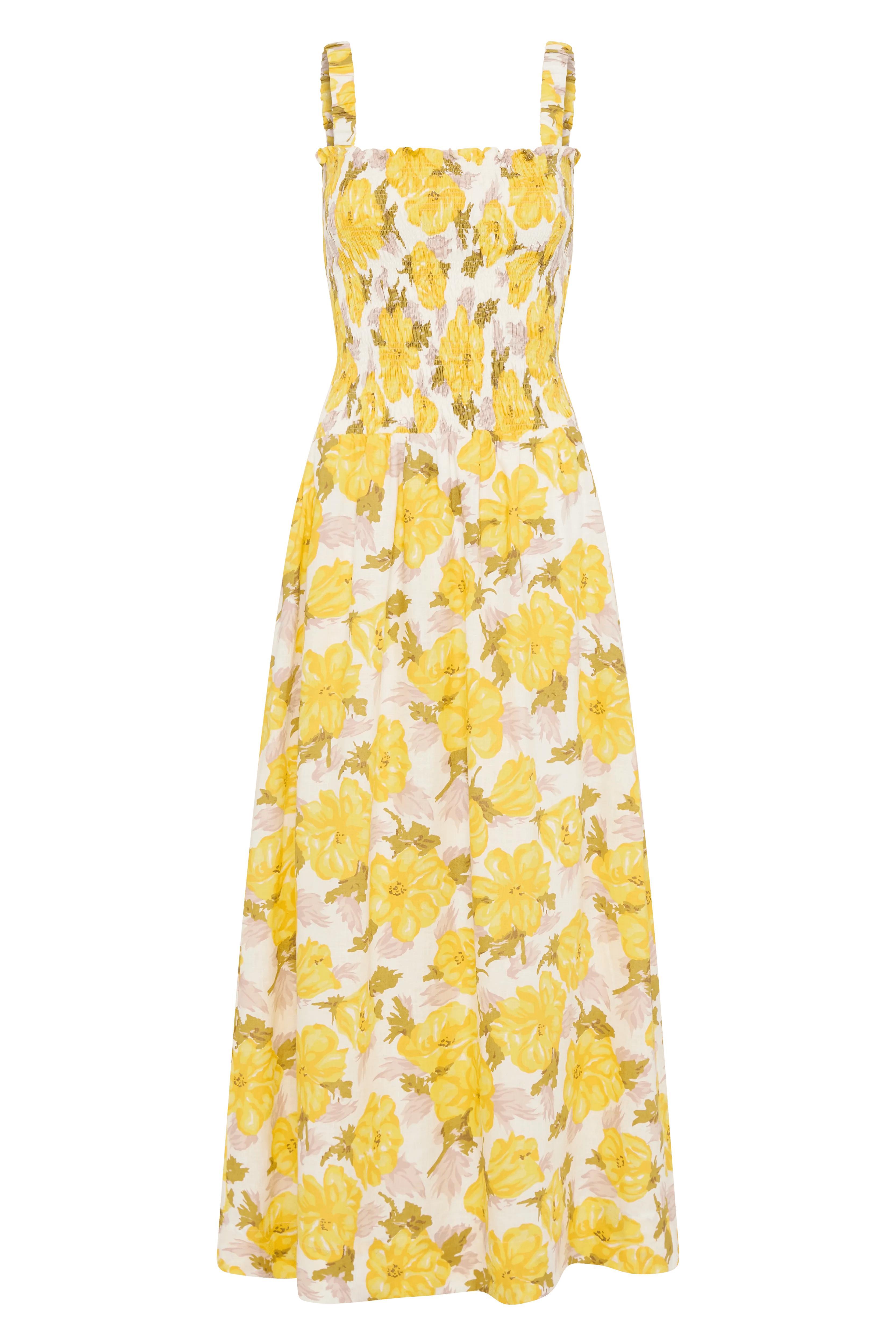 Messina Midi Dress Isadora Floral - Final Sale Product Image